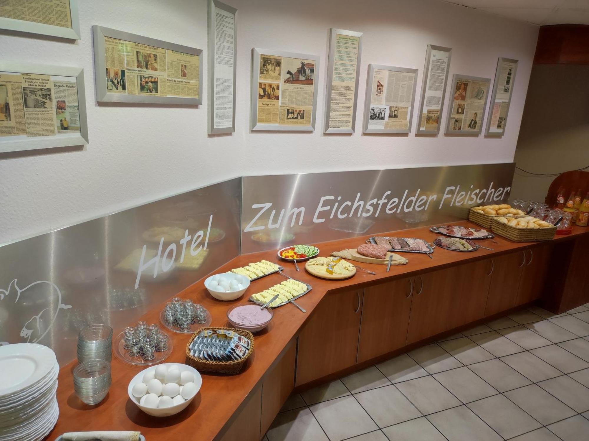 Heyerode Hotel Zum Eichsfelder Fleischer מראה חיצוני תמונה